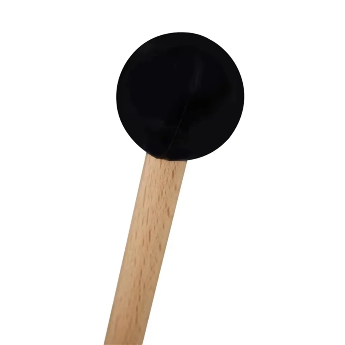 New Percussion Mallets Steel Tongues Drum Mallet Soft Rubber Head Percussion Sticks, Rubber Mallet Sticks Beech Drum Sticks