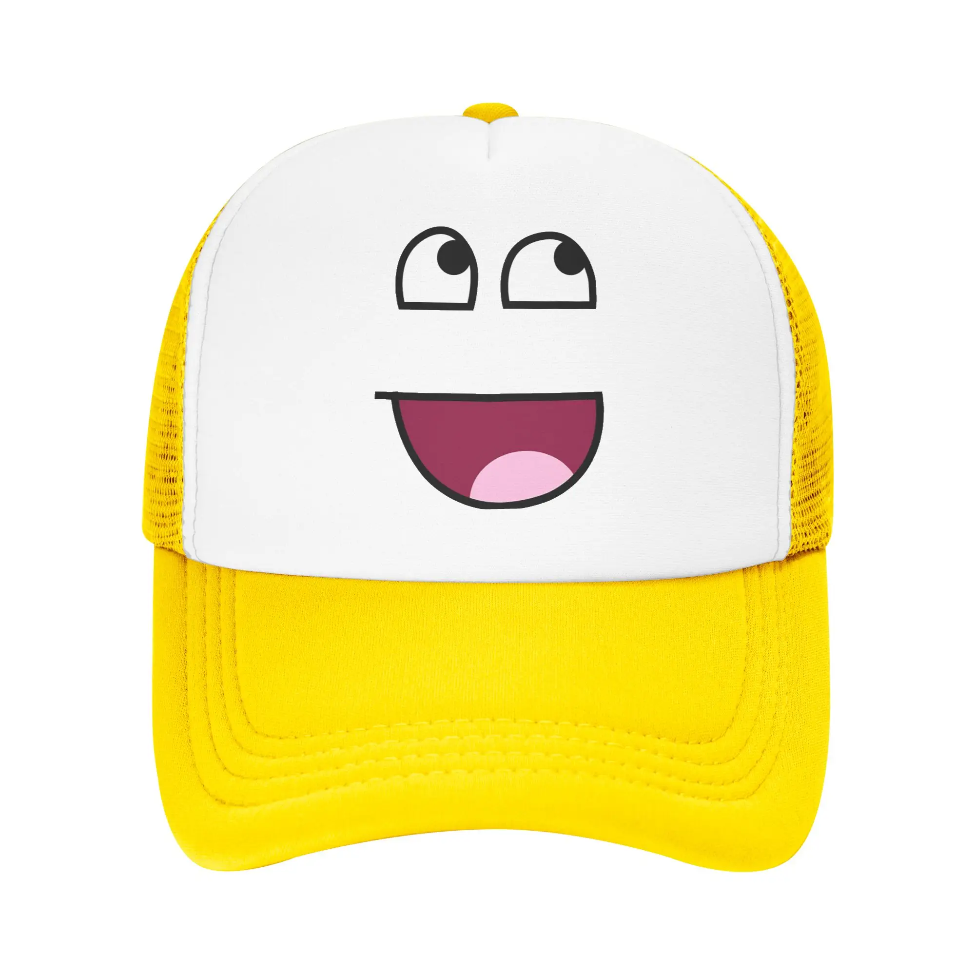  Beach Epic Face Vampire Foam Trucker Hat Unisex Summer Breathable Mesh Snapback Cap Sturdy Sun Hat Adjustbale