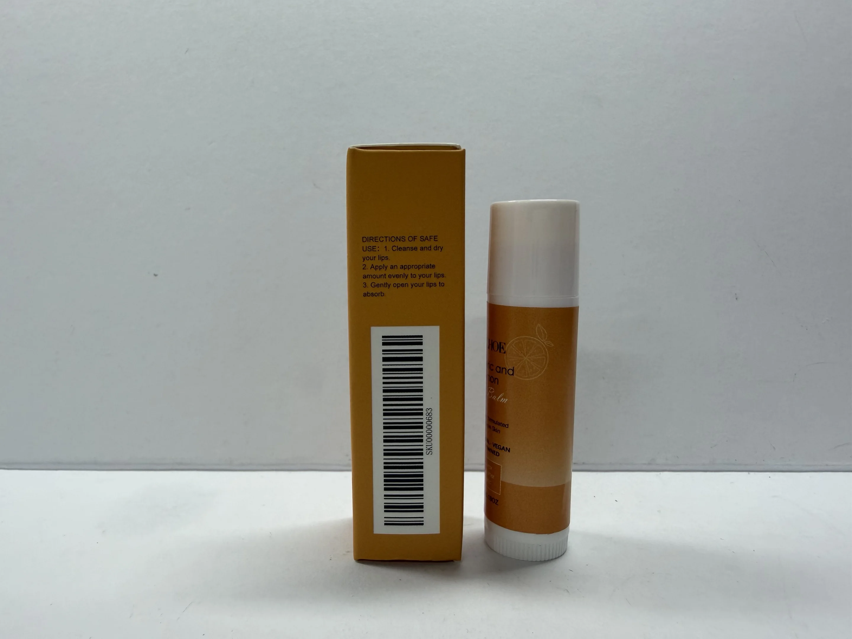 EELHOE الكركم الليمون بلسم الشفاه جميع الطبيعية نباتي ترطيب العناية بالشفاه الداكنة شمع العسل وزبدة الشيا العناية بالشفاه 5 جرام