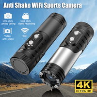 4K Bike Wifi Action Video Sport Mini Camera with Anti Shake For Motorcycle Helmet MTB Bicycle Black Box Outdoor Body Cycling
