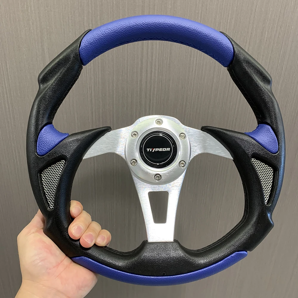 

13 inch leather steering wheel for UTV golf cart drift steering wheel