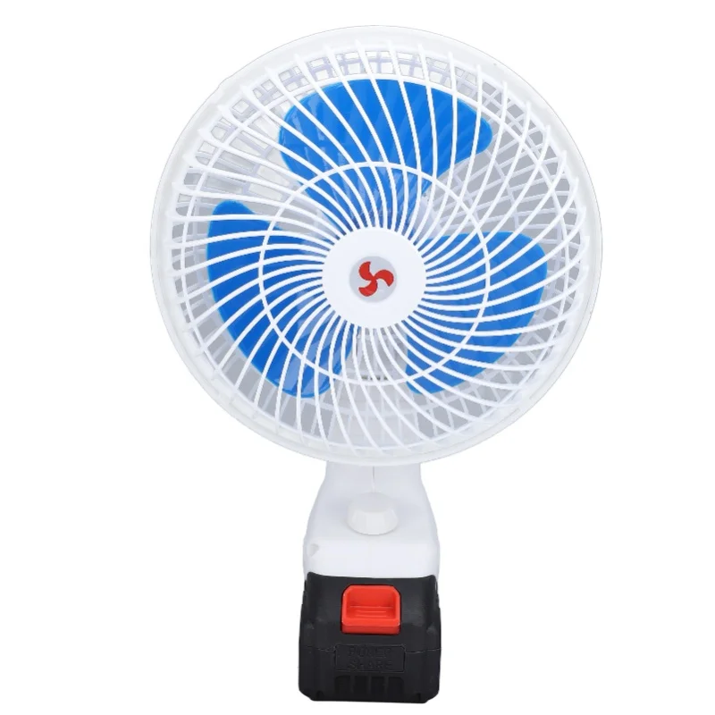 

Portable Outdoor Fan Large Wind Power Mini Electric Cordless Fan Rechargeable Lithium Battery Fan For Camping 110-240V