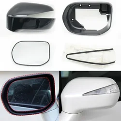 Rearview Mirror Glass Lens Side Cover Frame Cap Lid For Honda Civic 8th FA1 FD1 FD2 2006 2007 2008 2009 2010 2011