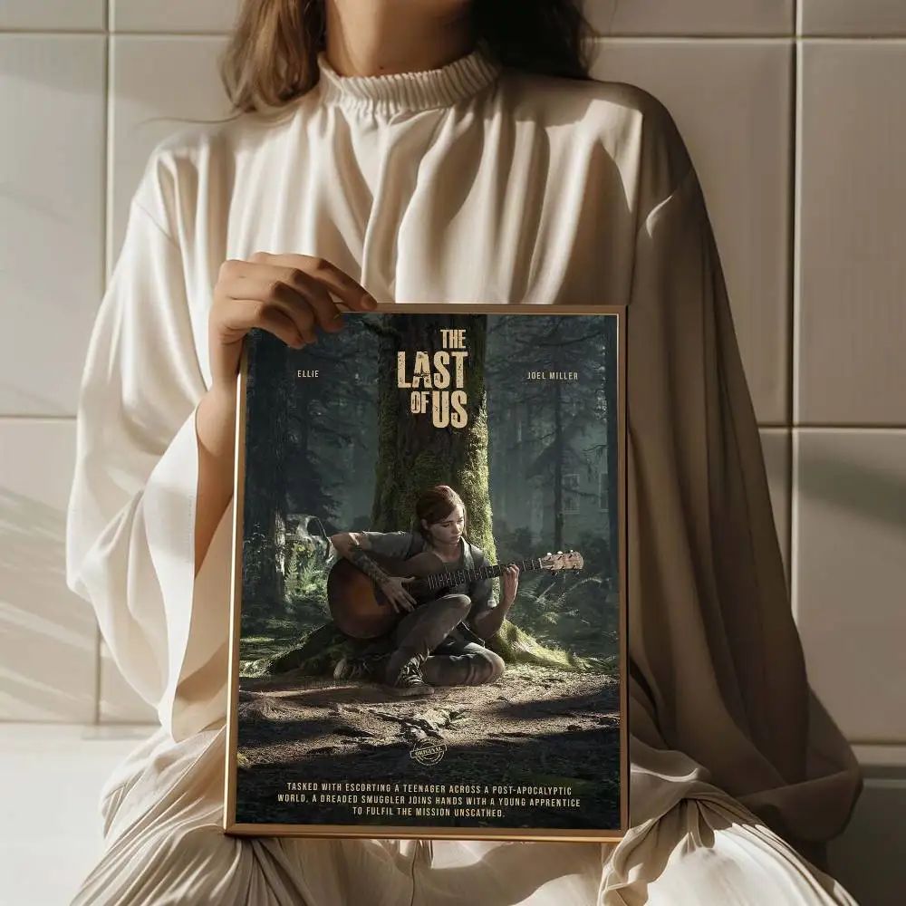 The Last of Us MOVIE Whitepaper Poster HD-Qualität Poster Wandkunst Gemälde Studierzimmer Wanddekoration – Detail 7
