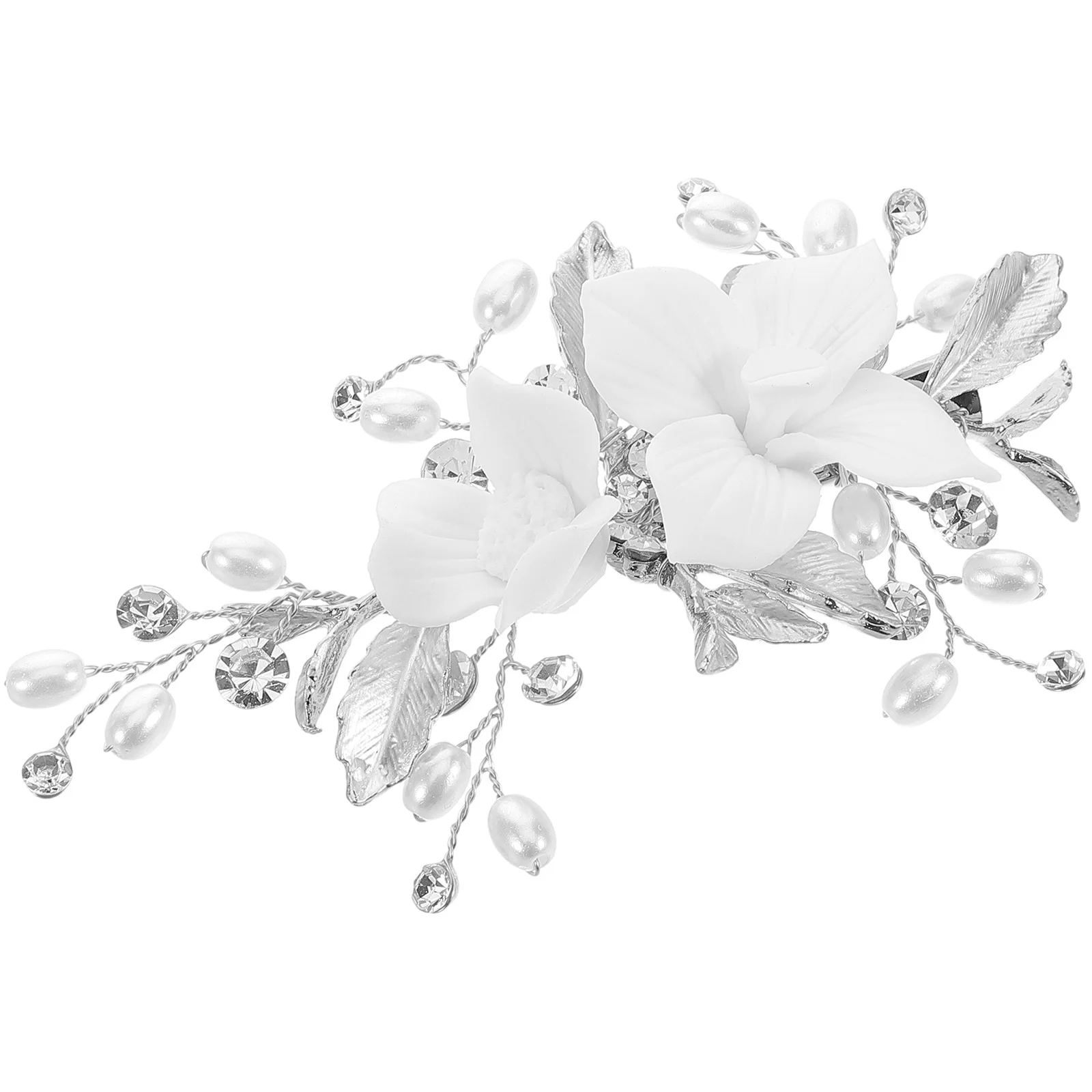 

Hair Clip Bride to Be Accessories Beauty Clips Hairpin Bridal Flower Wedding Pins Silver Bridesmaid