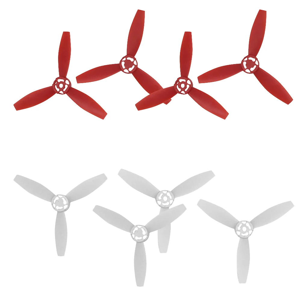 4 pçs hélice para papagaio bebop 2 drone adereços lâmina atualização rotor hélice composto de plástico para papagaio bebop 2