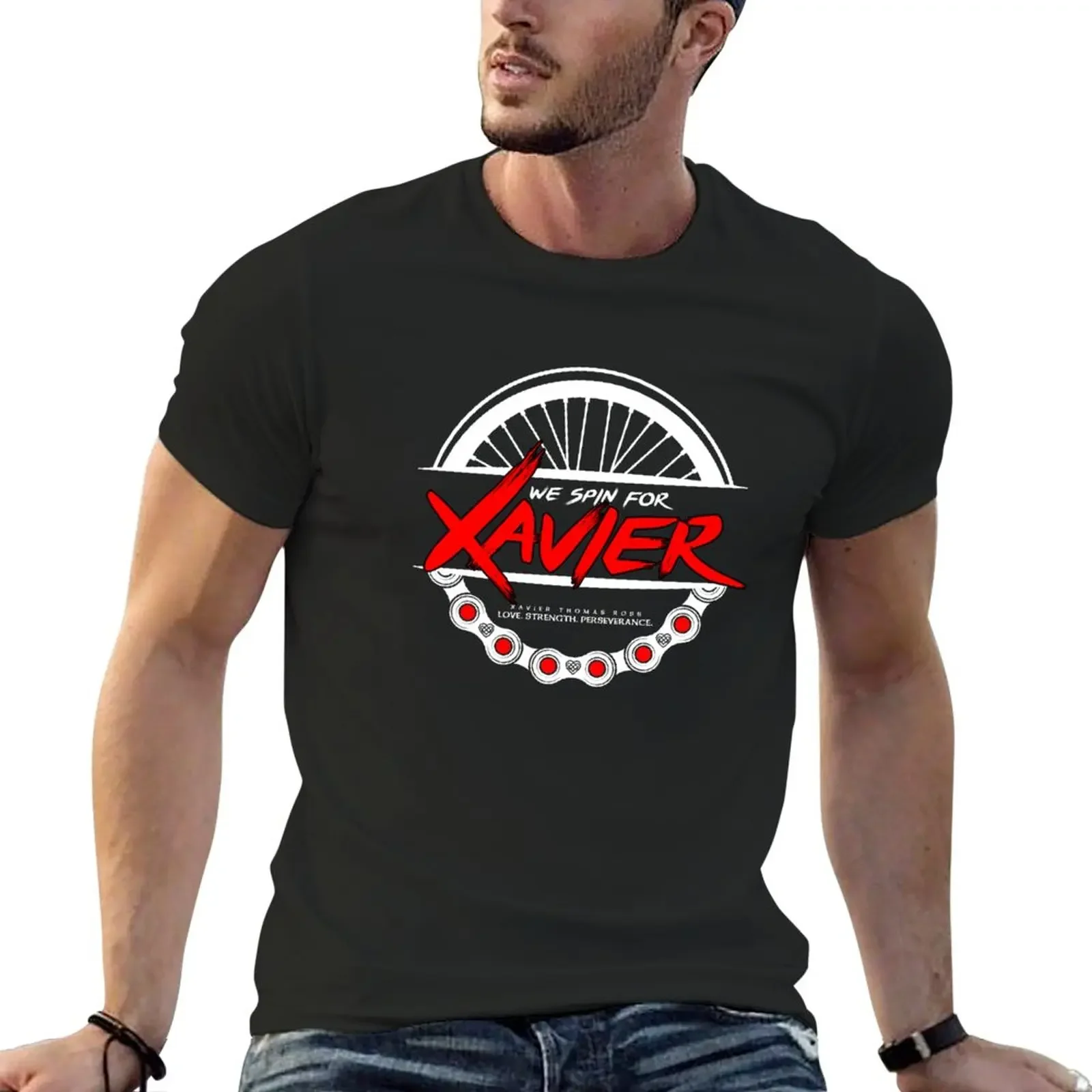 WE SPIN FOR XAVIER - 2019 T-Shirt quick-drying anime plus size tops men clothings