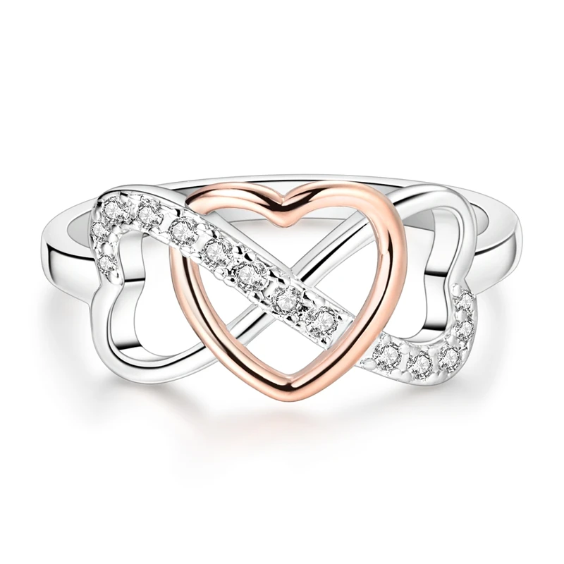 هدية عيد الحب للسيدات خواتم حب لا نهاية لها مجوهرات الذكرى السنوية وأعياد الميلاد هدايا عصرية للفتيات الأم والزوجة