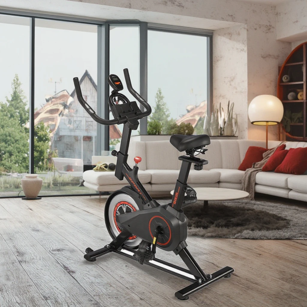 

Attractive Price 4kg Flywheel Portable Daily Fitness Use Spinning Bike With Phone Holder for Home Usepromote sales
