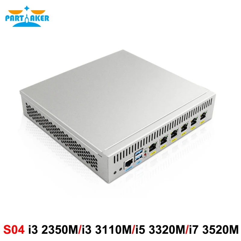 Firewall přístroj pfsense 6 LAN frézku intel jádra i7 3520M i5 3320M i3 3110M i3 2350M nics mini frézku PC opnsense