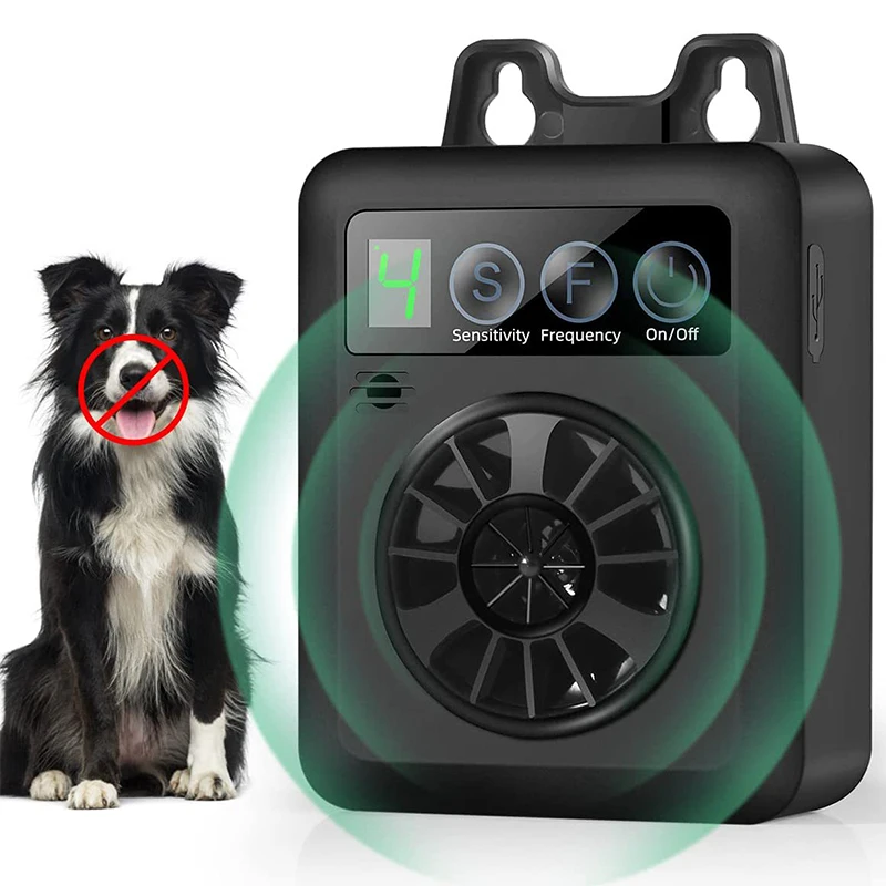 Pet Dog Repeller Automatic Ultrasonic Mini Bark Control Device Charging Dog Anit Barking Training Clicker Pet Dog Supplies