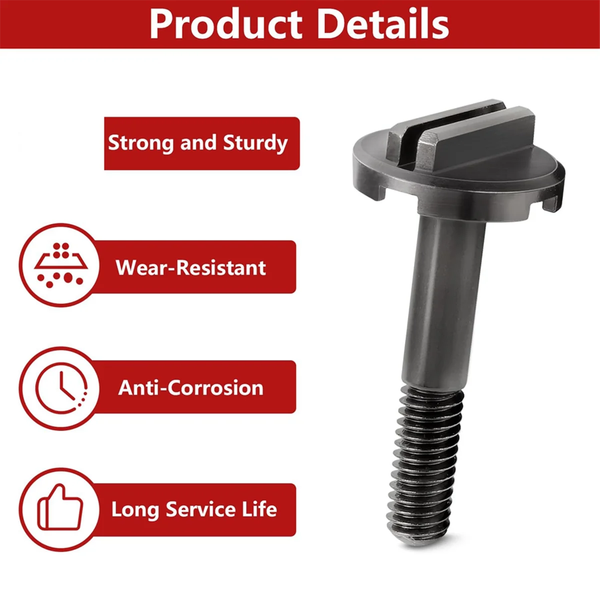 06-75-0025 Blade Backing Pad Screw Replacement for Milwaukee 2626-20 M18 Multi-Tool, Pad Screw Overall