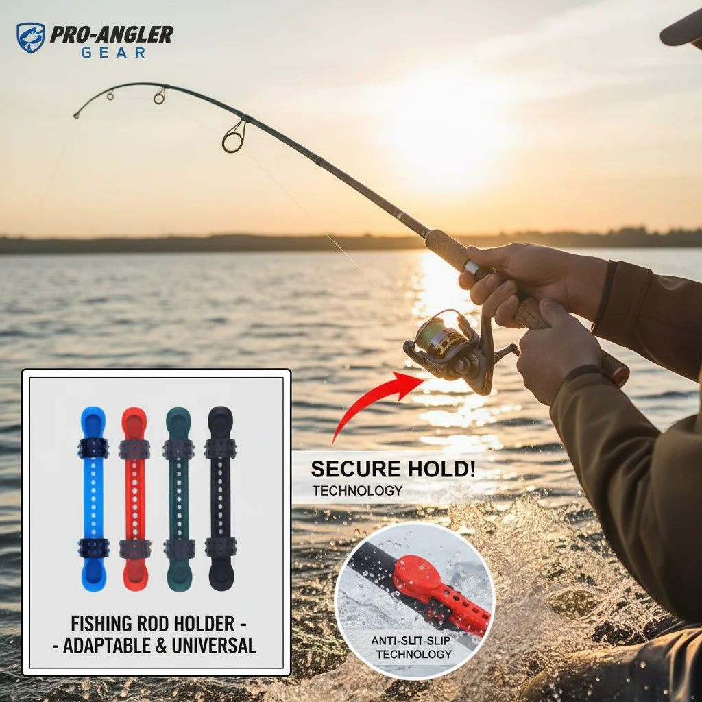 Fishing Equipment Essentials - Regulowany klips do szybkiego zwijania żyłki