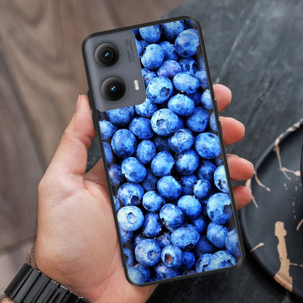 For Motorola Edge (2024) Case Cover Cute Painted Dandelion Protector Silicone Cover For Moto Edge 2024 motoEdge Soft TPU Cases