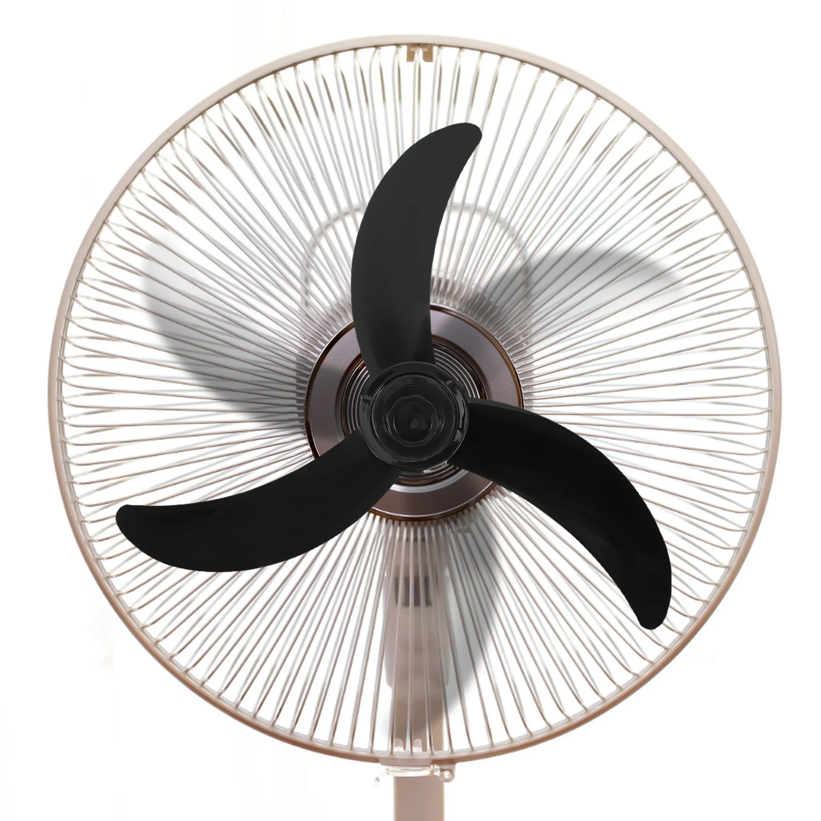 

Universal 18 Inch 3 Blade Plastic Fan Leaves Replacement Quiet Wear Resistant for Table Floor Standing Fans Improved Airflow