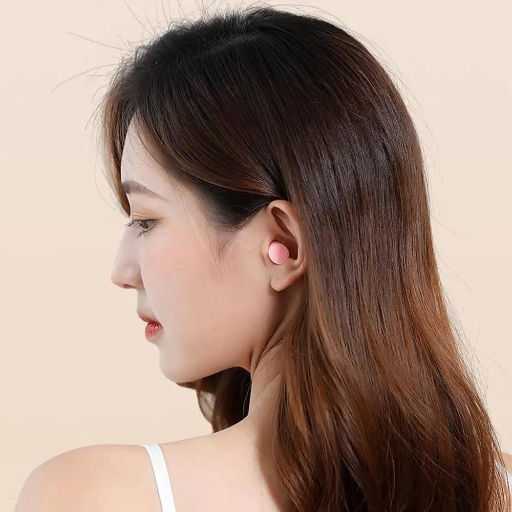 2/5Pairs Ultra Soft Foam Earplugs Reusable Slow Rebound Ear Protector Noise Cancelling Study Anti Noise Ear Plugs Sleeping