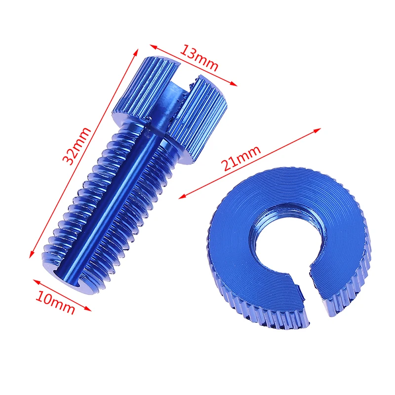 Picture 6: 2PCS Universal Motorcycle Break Clutch Throttle Cable adjuster M10 Screw
