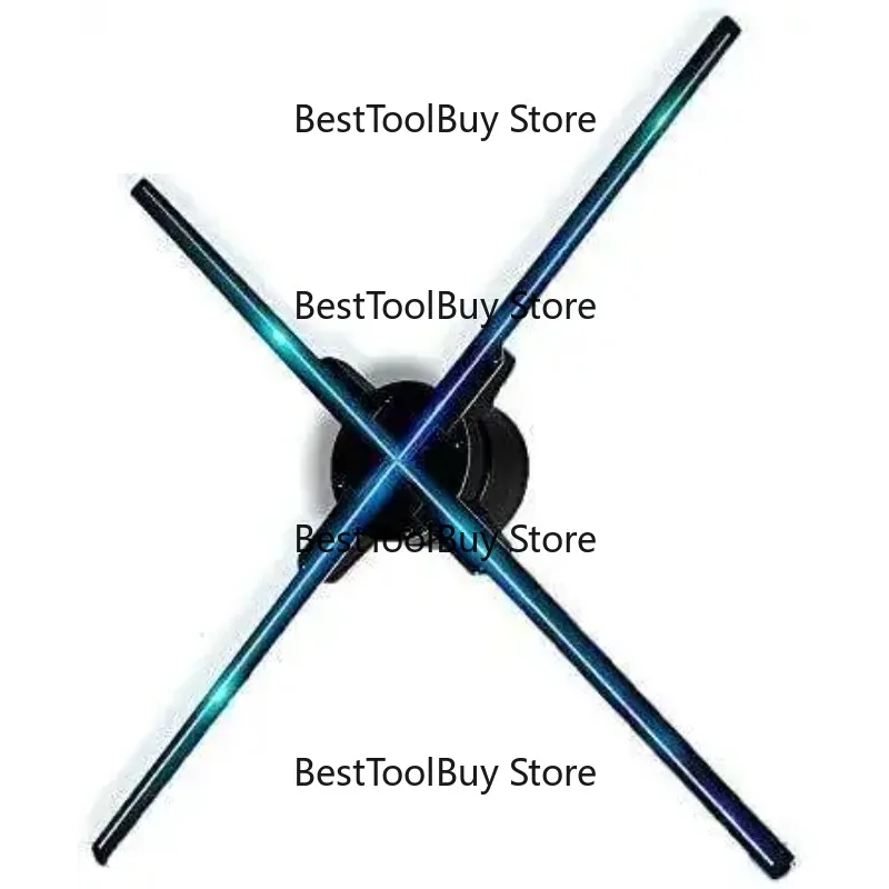 

70cm Animation Projection Advertising Hologram Equipment 3D Led Fan Display In Air 3D Hologram Projection Fan