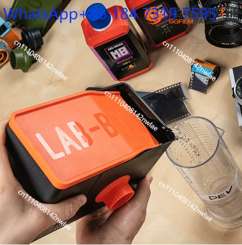 Lab-box Development Tank Mini Darkroom Flushing Equipment Set 135 Film 120 Negative Film Free Darkbag Flushing Tank