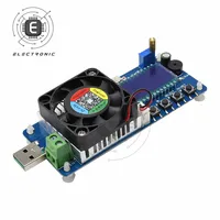35W USB Battery Capacity Tester Electronic Load Current Voltage Power Tester Current Adjustable with Screen Display Protection