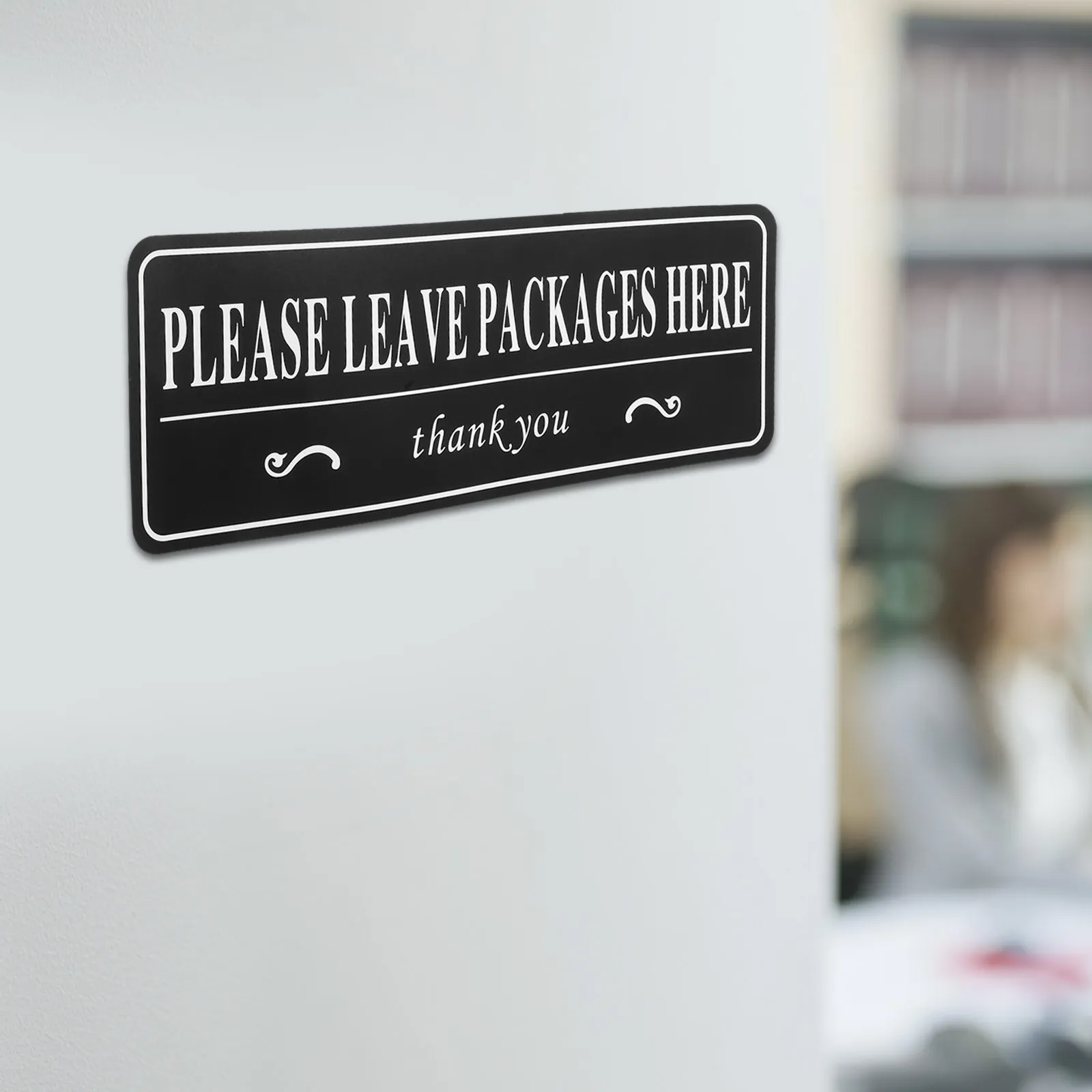 

10 листов прочных виниловых наклеек - таблички для размещения посылок: надпись «Заберите посылки здесь» для надежного указания местонахождения при доставке на улице и в помещении, высокая видимость