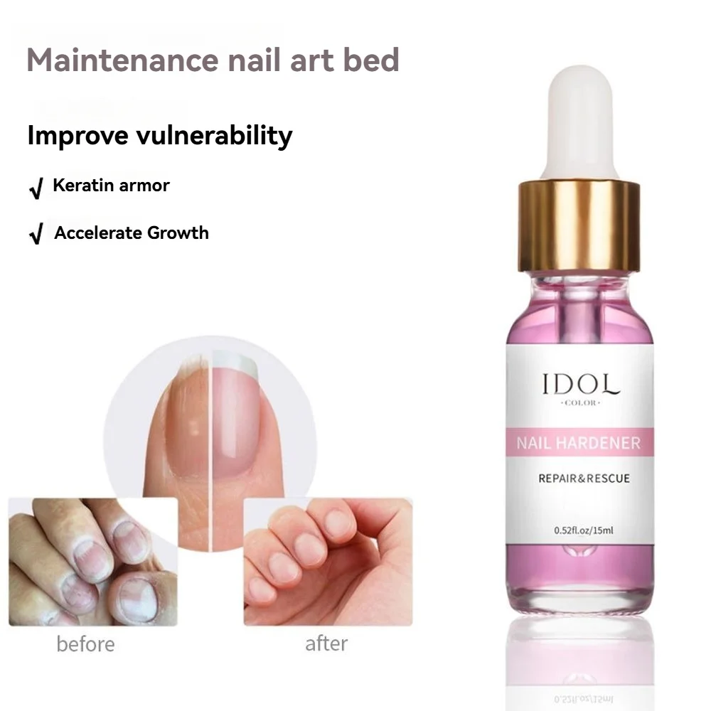 15ml Nail Nutrient Serum with Hyaluronic Acid, Keratin & Multi-Nutrients for Damaged Nail Repair & Nail Bed Care