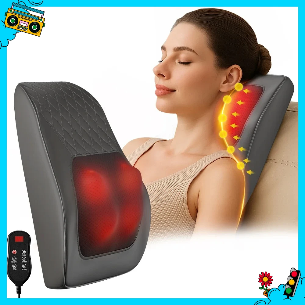 

ГОРЯЧАЯ ПРОДАЖА, многофункциональный массажер, массажер для плеч и шеи, талии, спины, массажная подушка для всего тела, электрическая подушка