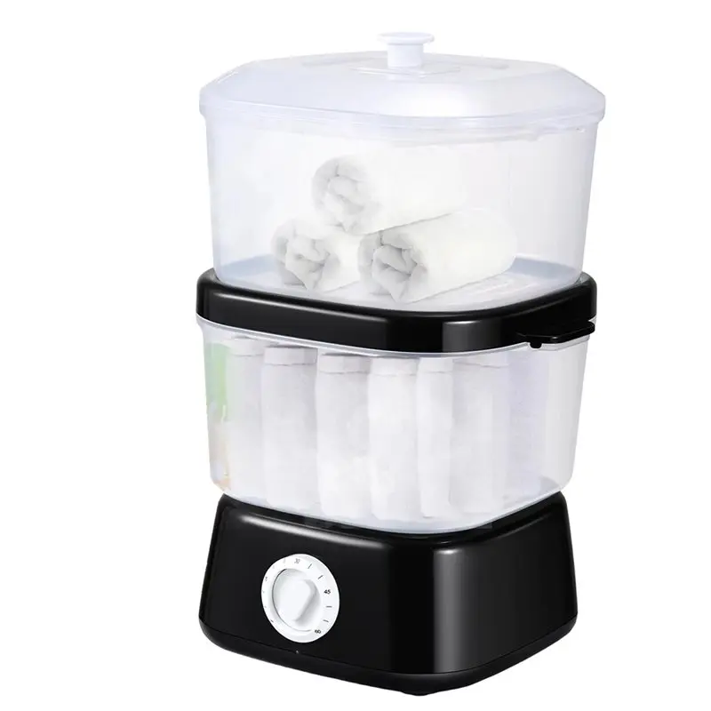 AAAF For Facials Rapid Heating Towel Steamer, Hot Towel Warmer Can Hold 30 Mini Wet Towels, Portable Mini Towel Warmer US Plug
