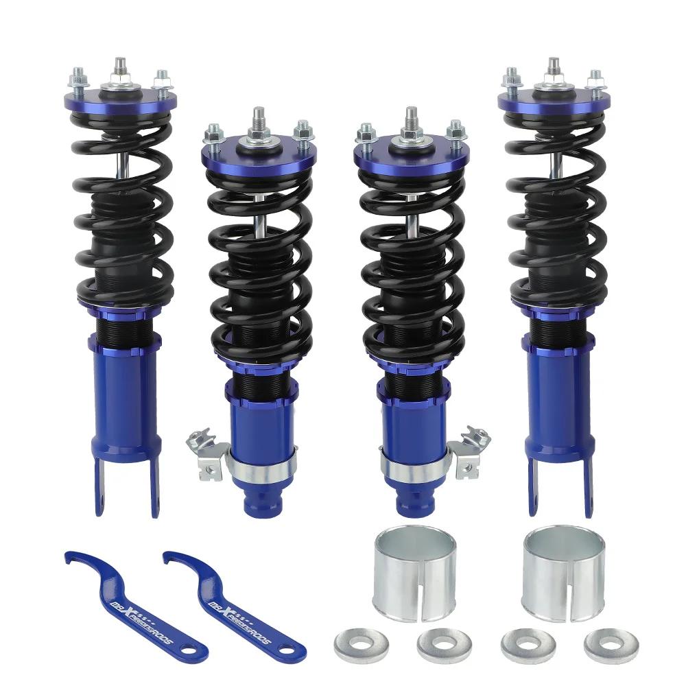 Coilover Suspension Spring Struts For Honda Civic EK2 EK3 EK4 EJ6 EJ7 EJ8 EM1 Adjust Suspension Absorbers Blue