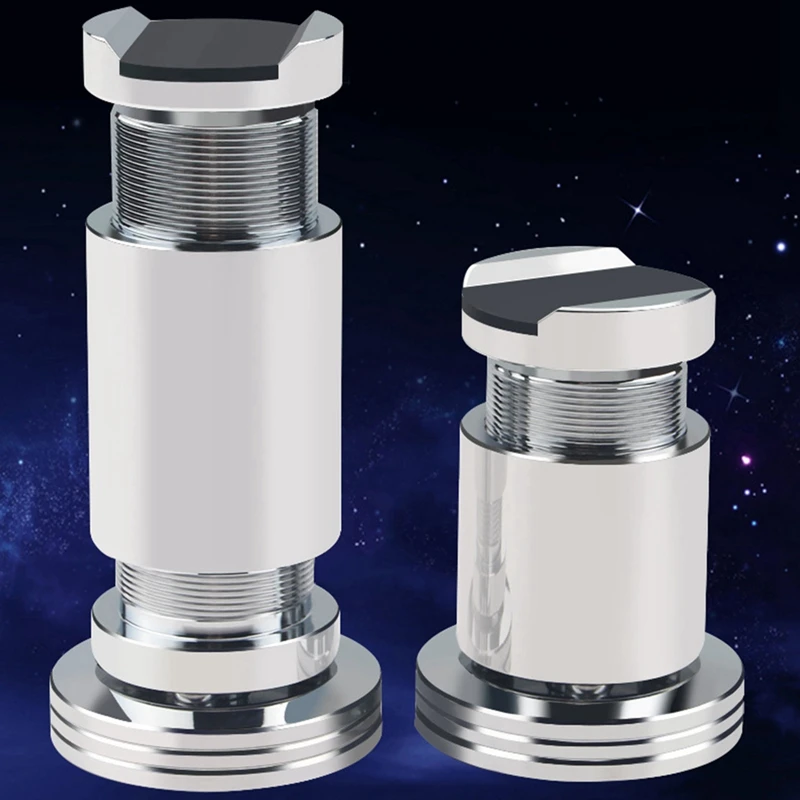 สายสัญญาณเสียงไฮไฟปรับได้อะลูมินัมอัลลอยแผ่นติดเท้าตัวยึดสายเคเบิ้ลพลังงานสำหรับตัวหน่วงการสั่นสะเทือนเล็บ