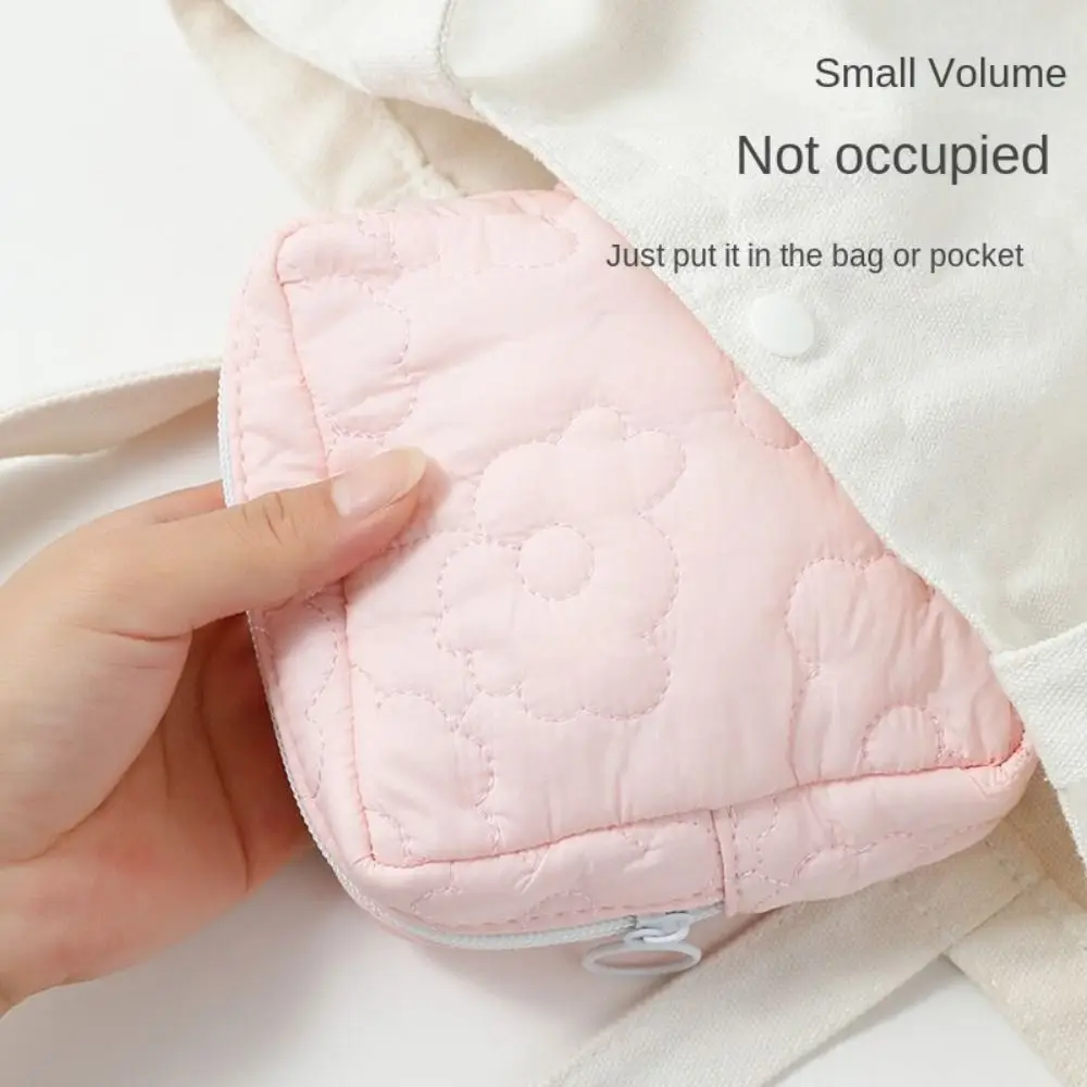 Mini Sanitary Napkin Storage Bag Auntie Napkin Portable Storage Bag Large Capacity Sanitary Cotton Monthly Event Small Bag