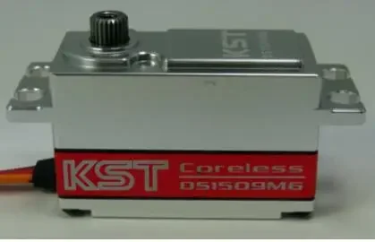 KST DS1509MG Coreless Metal Gear 12.8KG Digital Wing Low Profile Servo for RC Model Futaba JR Hitec