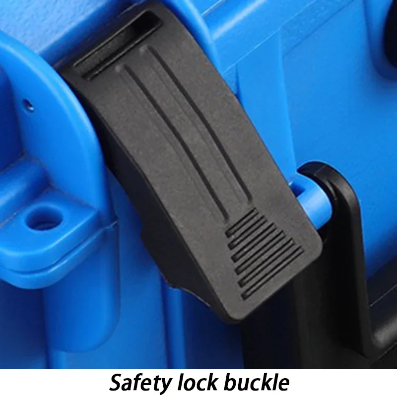 PP Tools Box Organizer Storage Hardware Tools Box Repair Tool Protective Watch Suitcase with Sponge Pre Cut Foam Carry Case