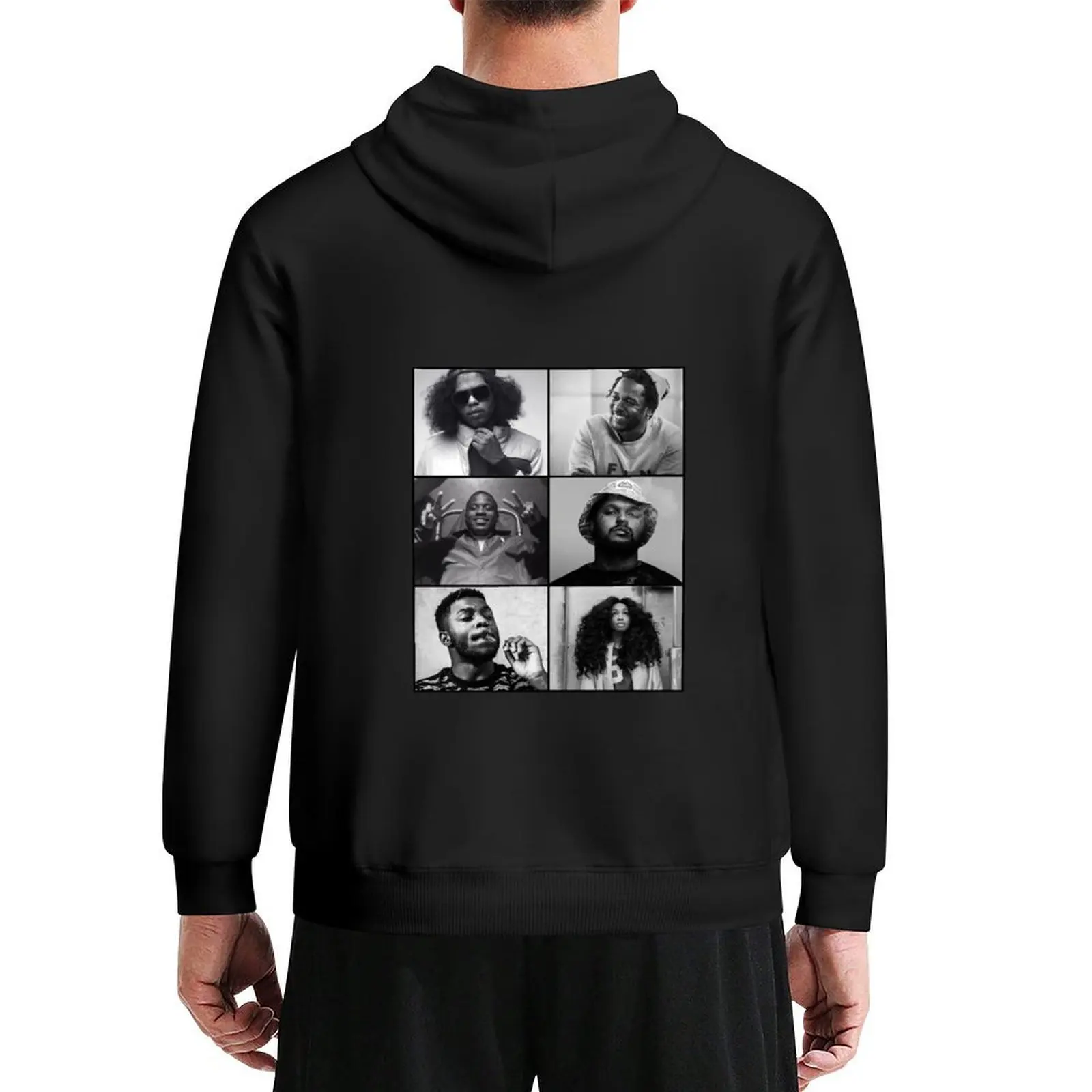 

TDE - Kendrick, Ab-soul, Q, Jay Rock, Isaiah, SZA Hoodie male clothes men clothing mens designer clothes hoodie oversize