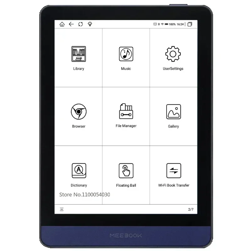 Meebook M6 インクディスプレイ 6 インチ 300PPIライト機能付き オリジナルMeebook M6電子書籍リーダー、6インチE-ink、300PPI