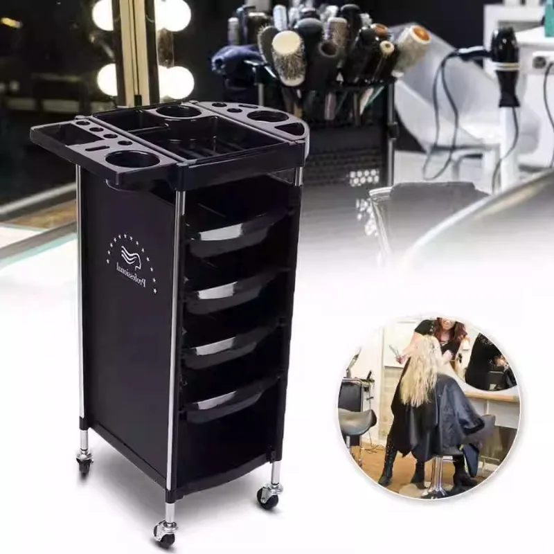 Rolling Tray Cosmetologist Trolley Beauty Salon Utility Cart Cleaning Hairdressing Furniture Units Kosmetik Wagen Spa Bar Lash