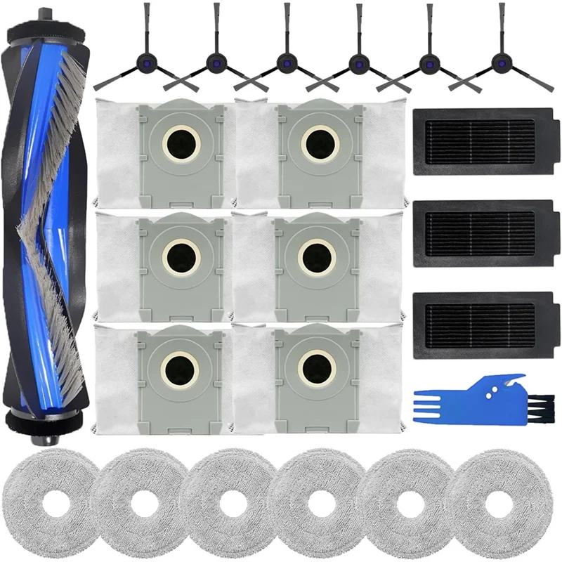 AC39-หุ่นยนต์เครื่องดูดฝุ่นชุดอุปกรณ์เสริมสําหรับ Ecovacs Deboot T50 Pro, T50 Omni, T50 Max, T50 Pro Omni