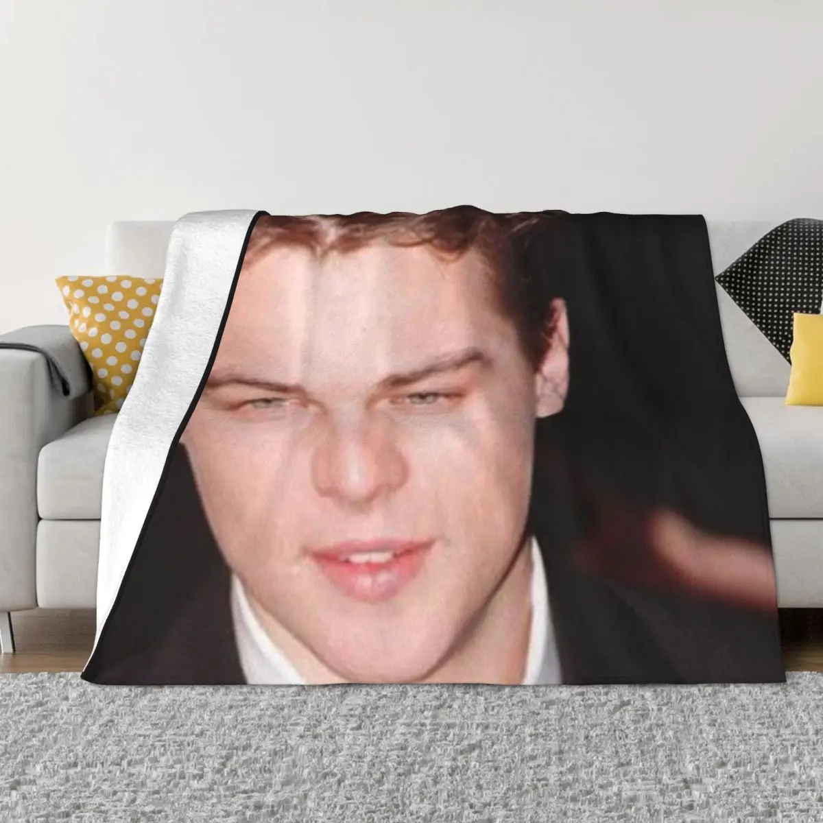 

Leonardo DiCaprio 001584 Camping Bed Blankets Custom Blanket Winter Blankets blankets for winter Throw Blanket