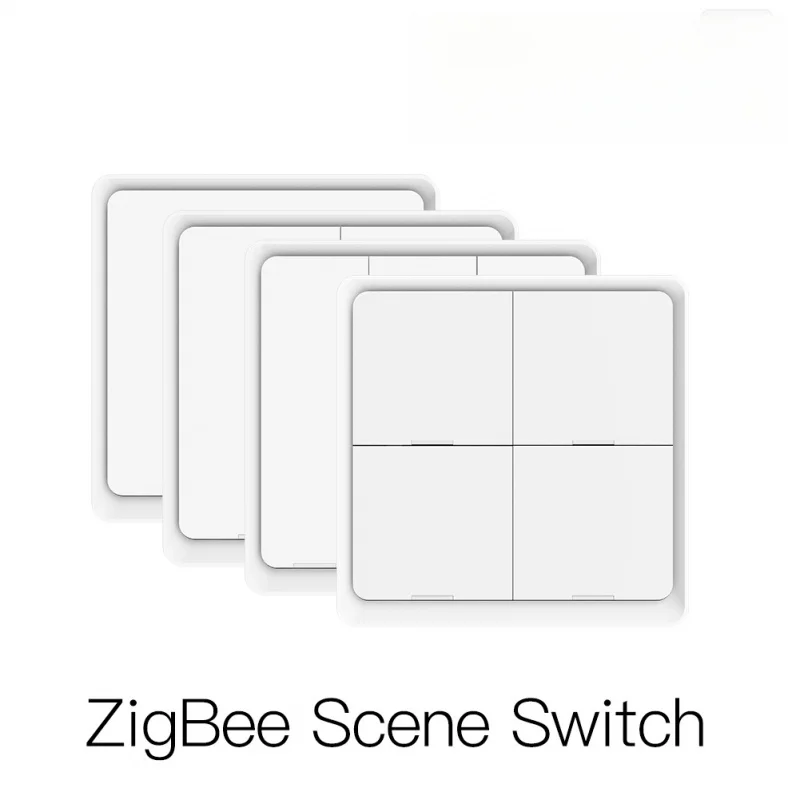 

4-беспроводной ключевой переключатель с клейким режимом точки доступа к умному дома, режим сценариев расписания