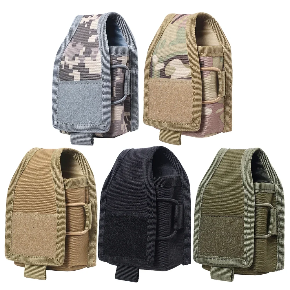 Molle Radio Pouch Interphone Phone Holder Magazine Holster Outdoor Sports Camping Hiking Hunting EDC Walkie Talkie Waist Bag