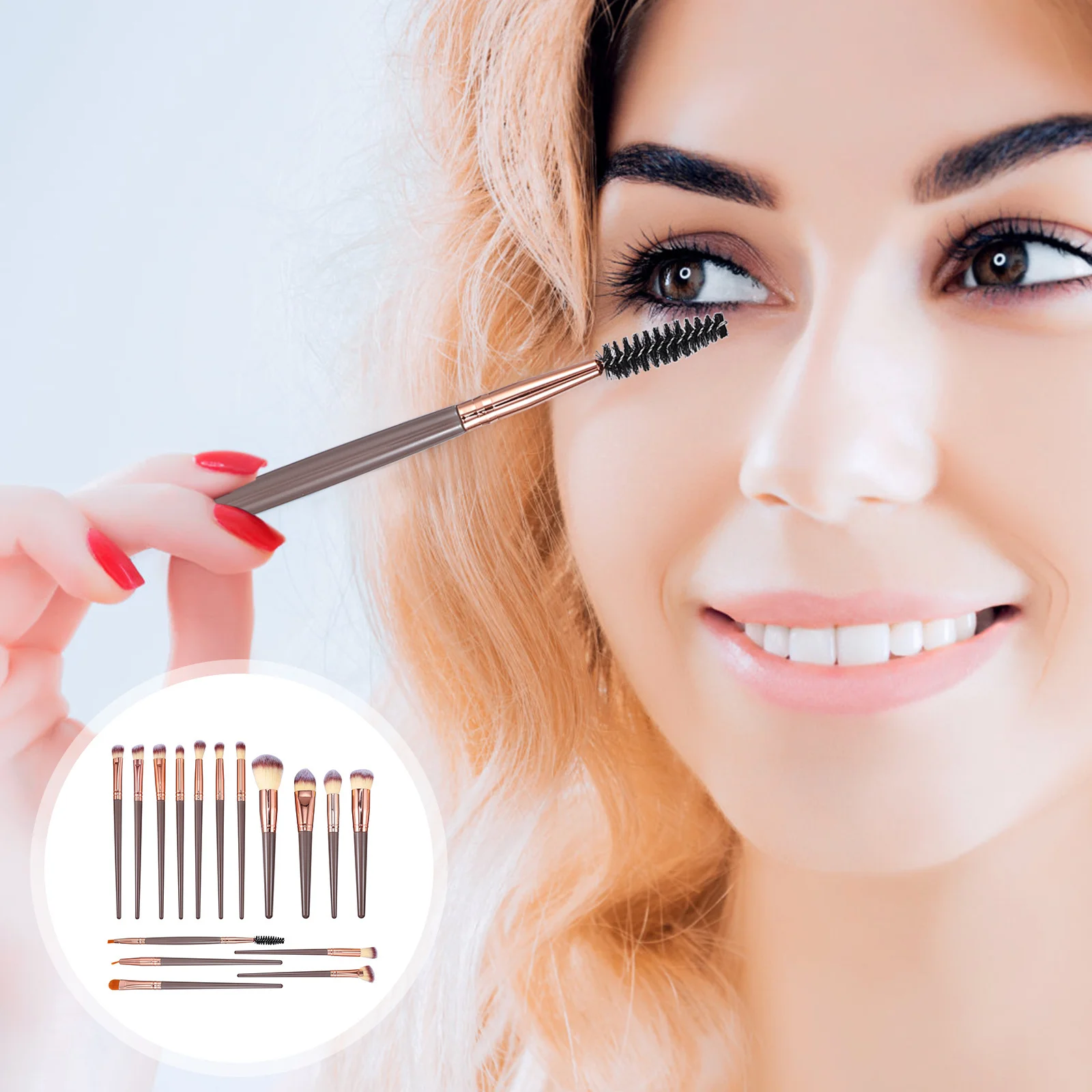 

Makeup Kit Foundation Brush Eye Shadows Brush Blush Brush Cosmetics