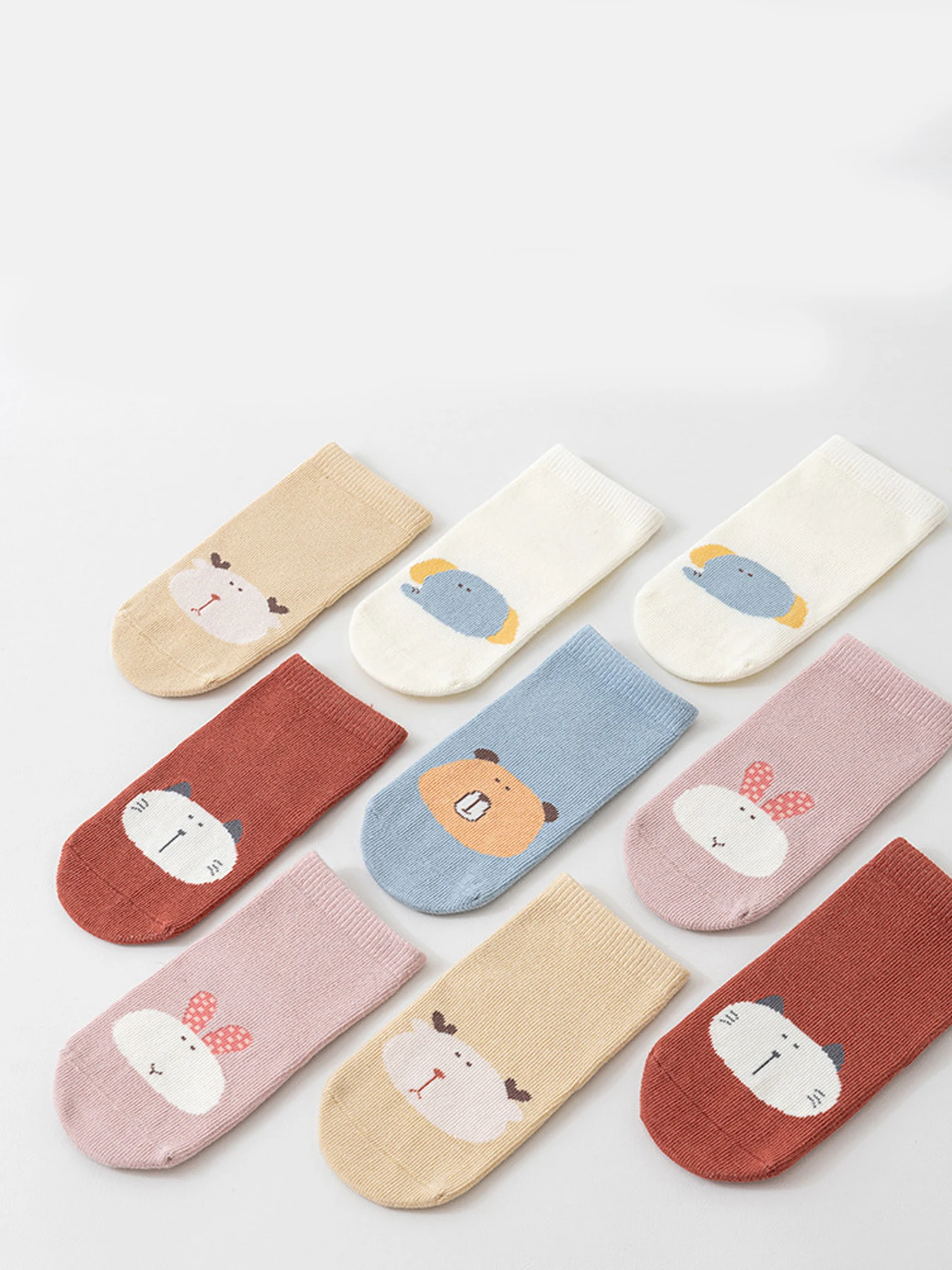5 Pasang Kaus Kaki Anti-Selip  - Unisex Baby Socks Non Slip ulasan dan harga