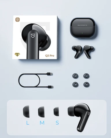 SoundPEATS Q3 pro Беспроводные наушники