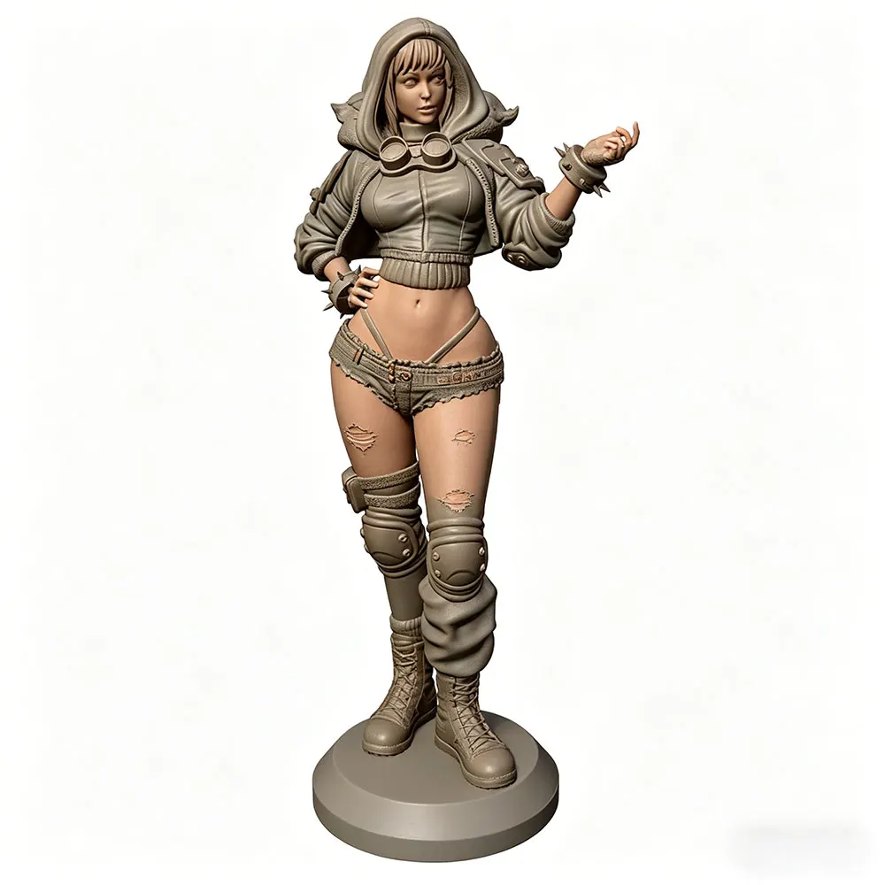 Estatua miniatura resina sin pintar para rol y coleccionismo - imagen 5