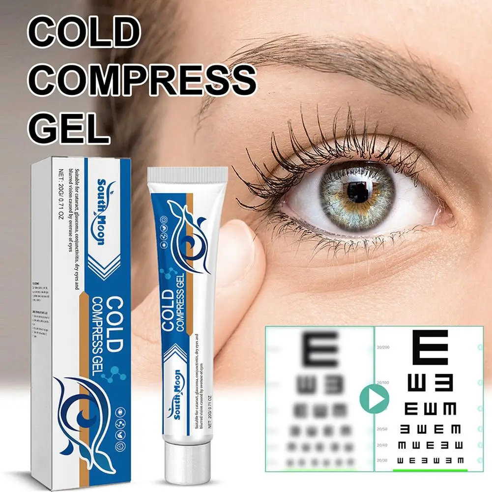 

Eye Cold Compress Gel Relieve Eyes Fatigue Dry Itchy Prevent Protection Myopia Eye Ointment Vision Blurred Care Moisturizin L1R4