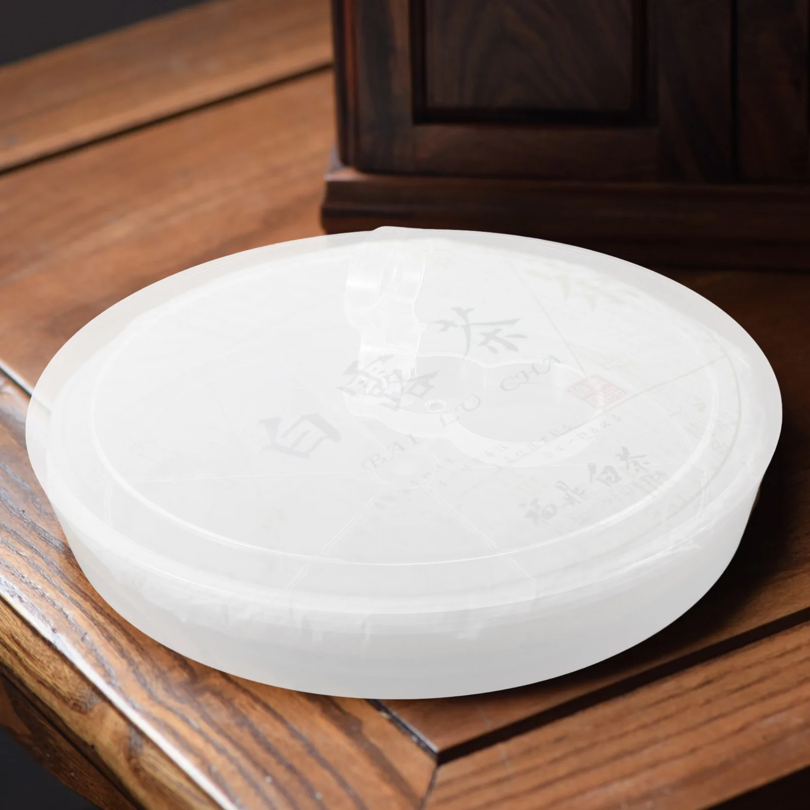

Organizer Round Plastic Container Airtight Lid Moisture Proof Bag Storage Box For Home Kitchen Travel Use Snack Container Tea