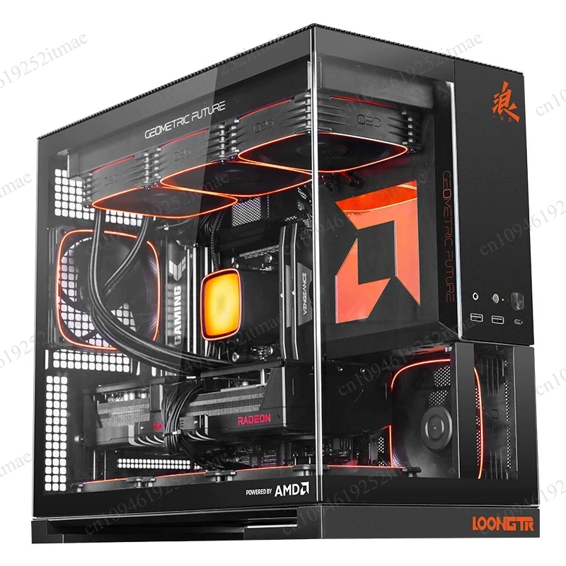 Ryzen 7 9800X3D/RX9070XT/RTX5070TI/5080 thousand frames e-sports live broadcast Delta DIY game console complete computer kit