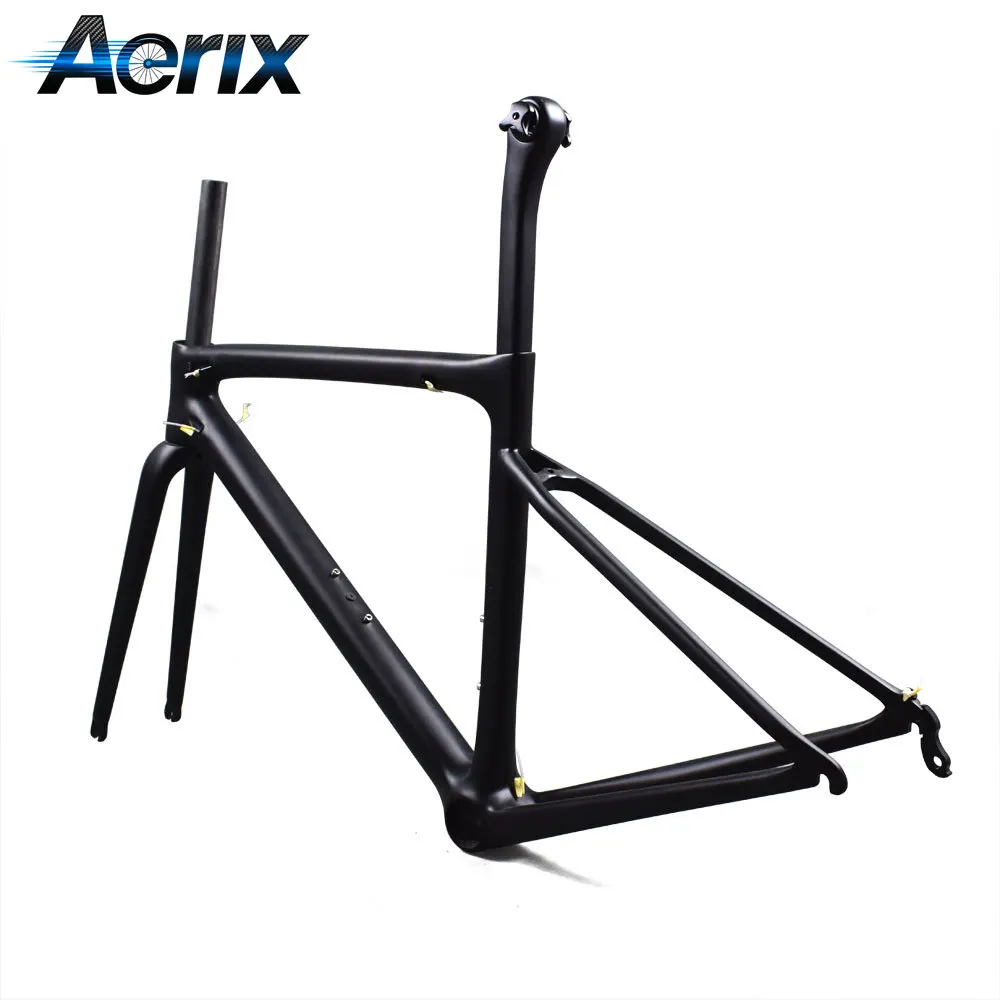 Ultra Light 787g Carbon Road Bike Frame PF30 T1100 V Brake Internal Cable Routing 700C Road Bicycle Frameset Di2 Compatible