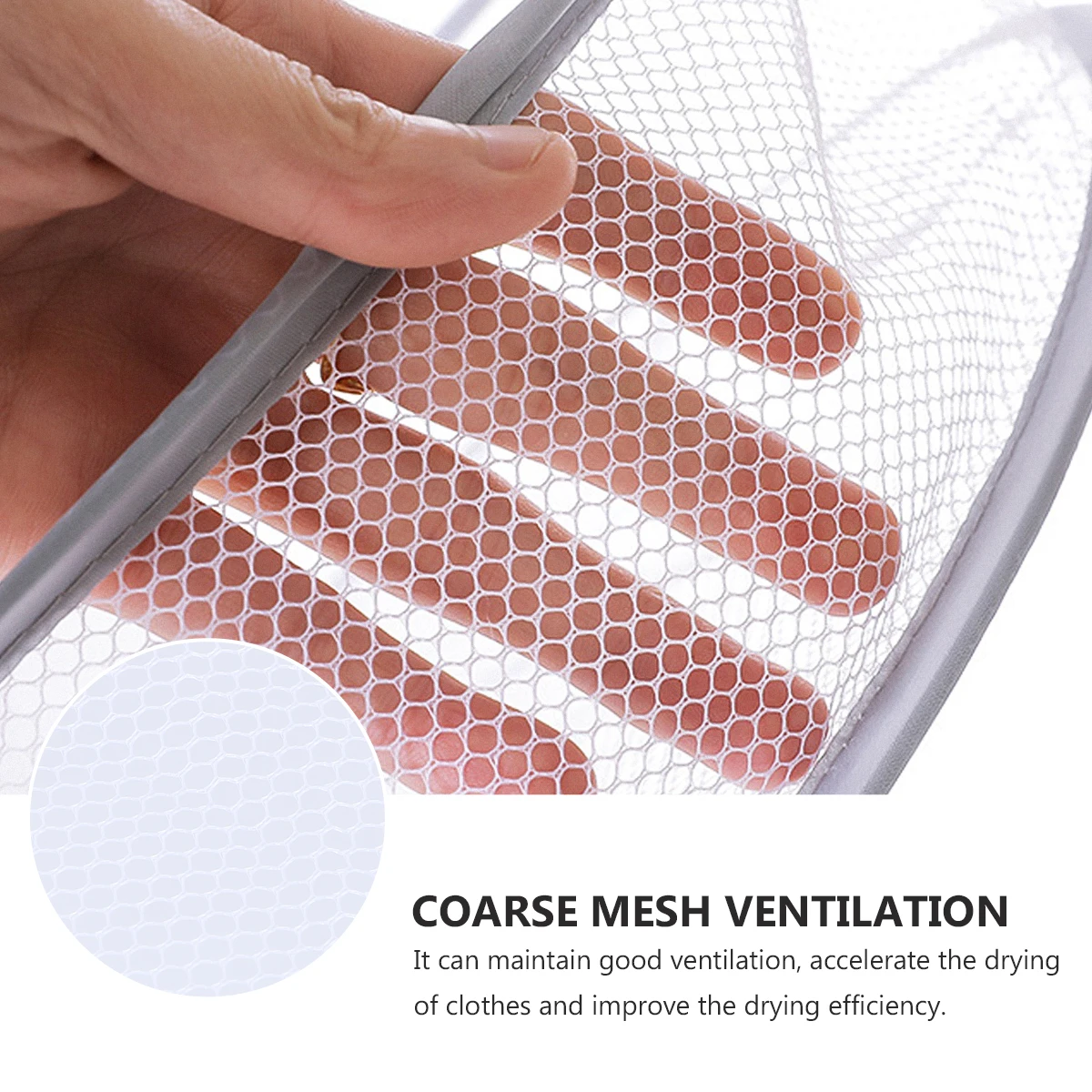 

2pcs Clothes Drying Basket Hangers Household Sock Storage Hanging Tools Laundry Net Organizer Space Saving Sock Hangers