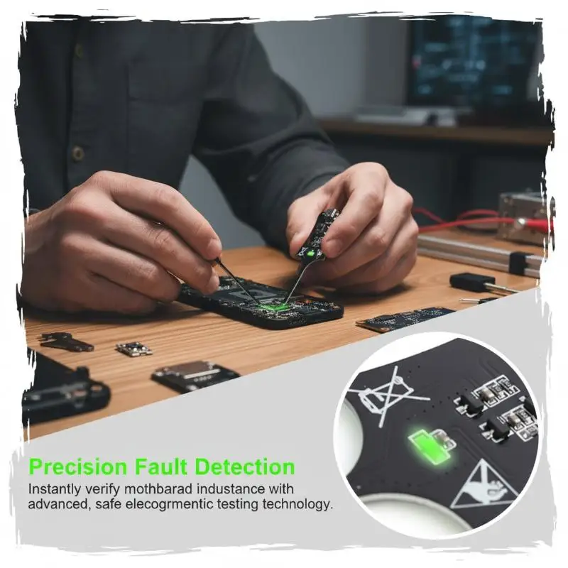 DC 5V Capacitance Inductance Tester Battery Sensing Board Repair Electromagnetic Induction Type C Quick Fault Tools